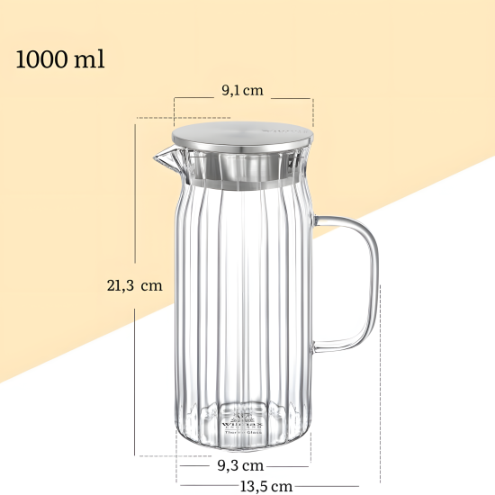 Glass Jug Small